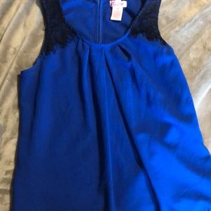 Blue Candies tank top